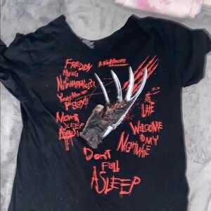 Freddie couger Black Graphic Tee